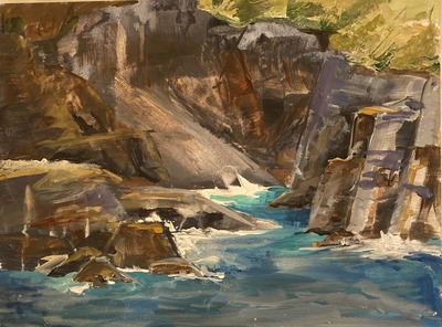 Cornish cliffs